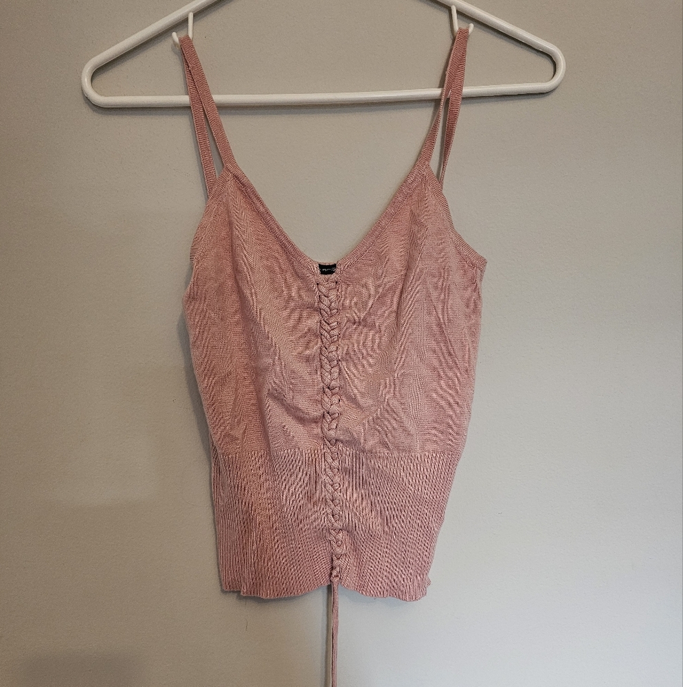 Popular 21 Pink Spaghetti Strap Tank Women's Sz S
